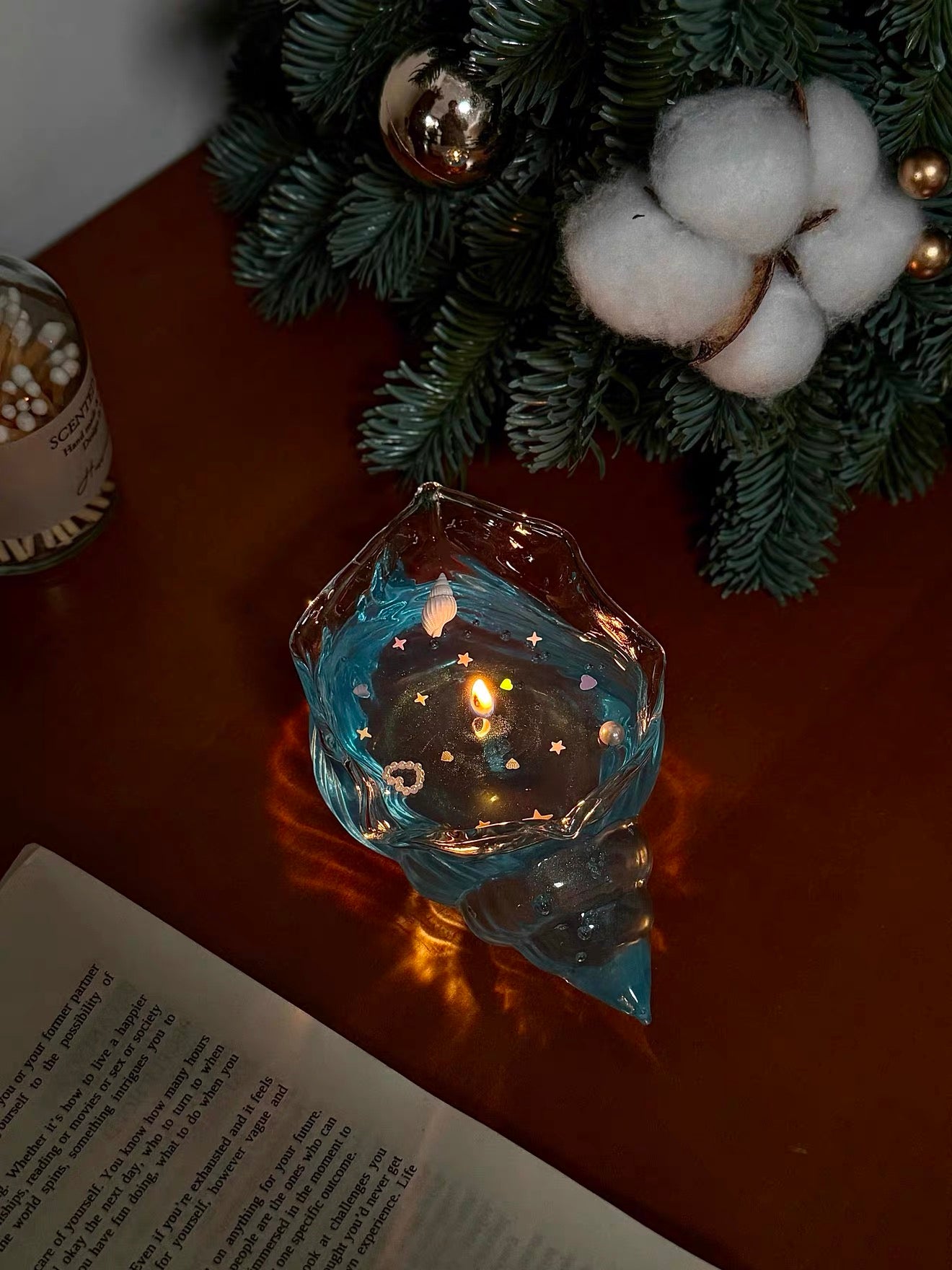 seashell candle ๐ฏ๏ธ