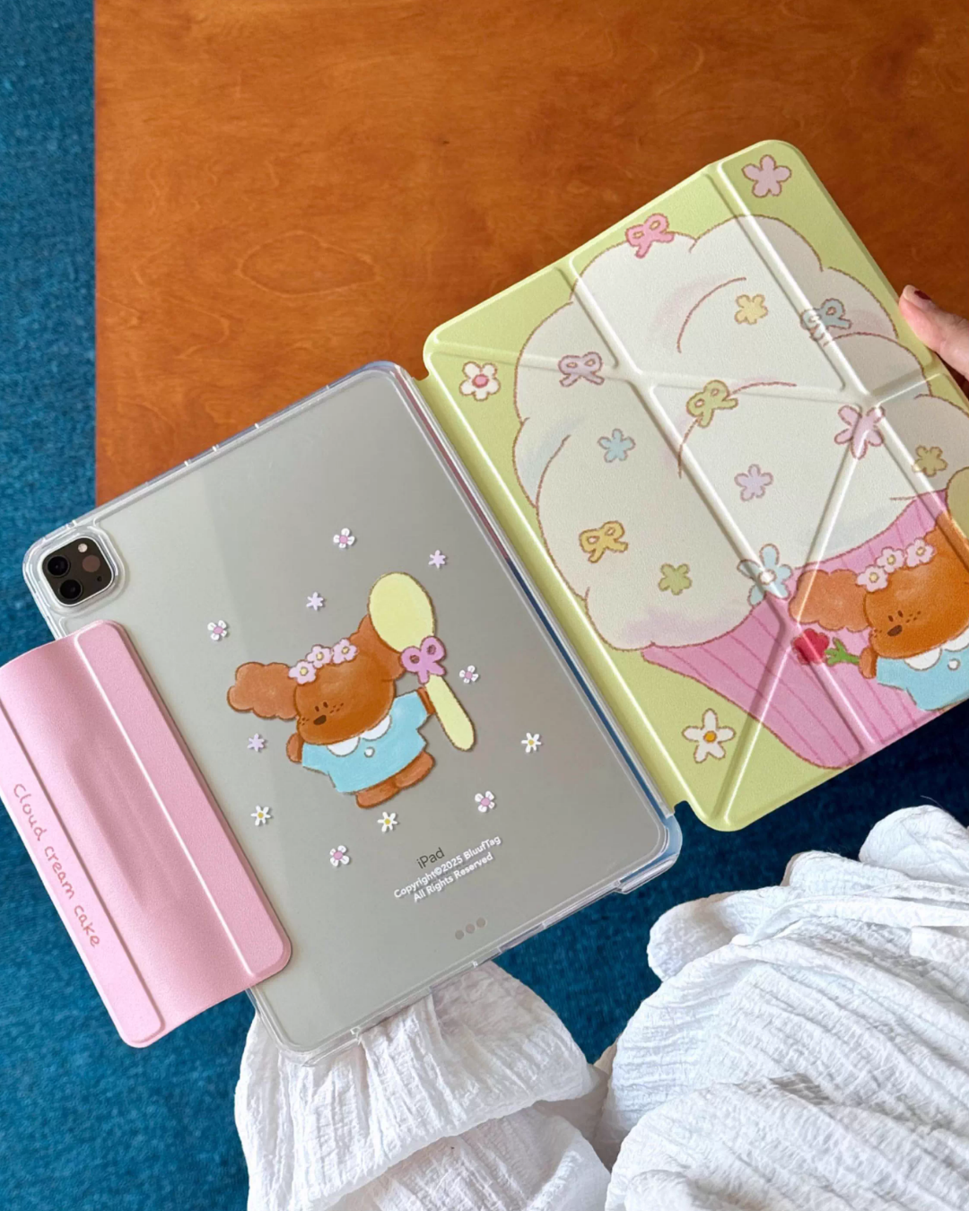 cloud cream cake ipad case