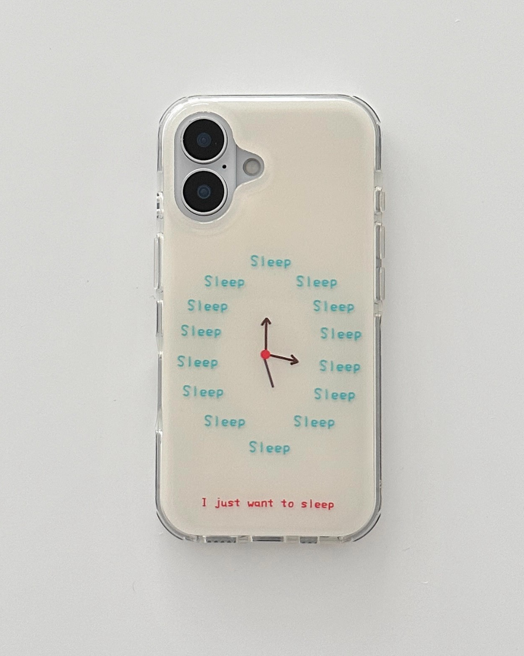 sleep o'clock iphone case