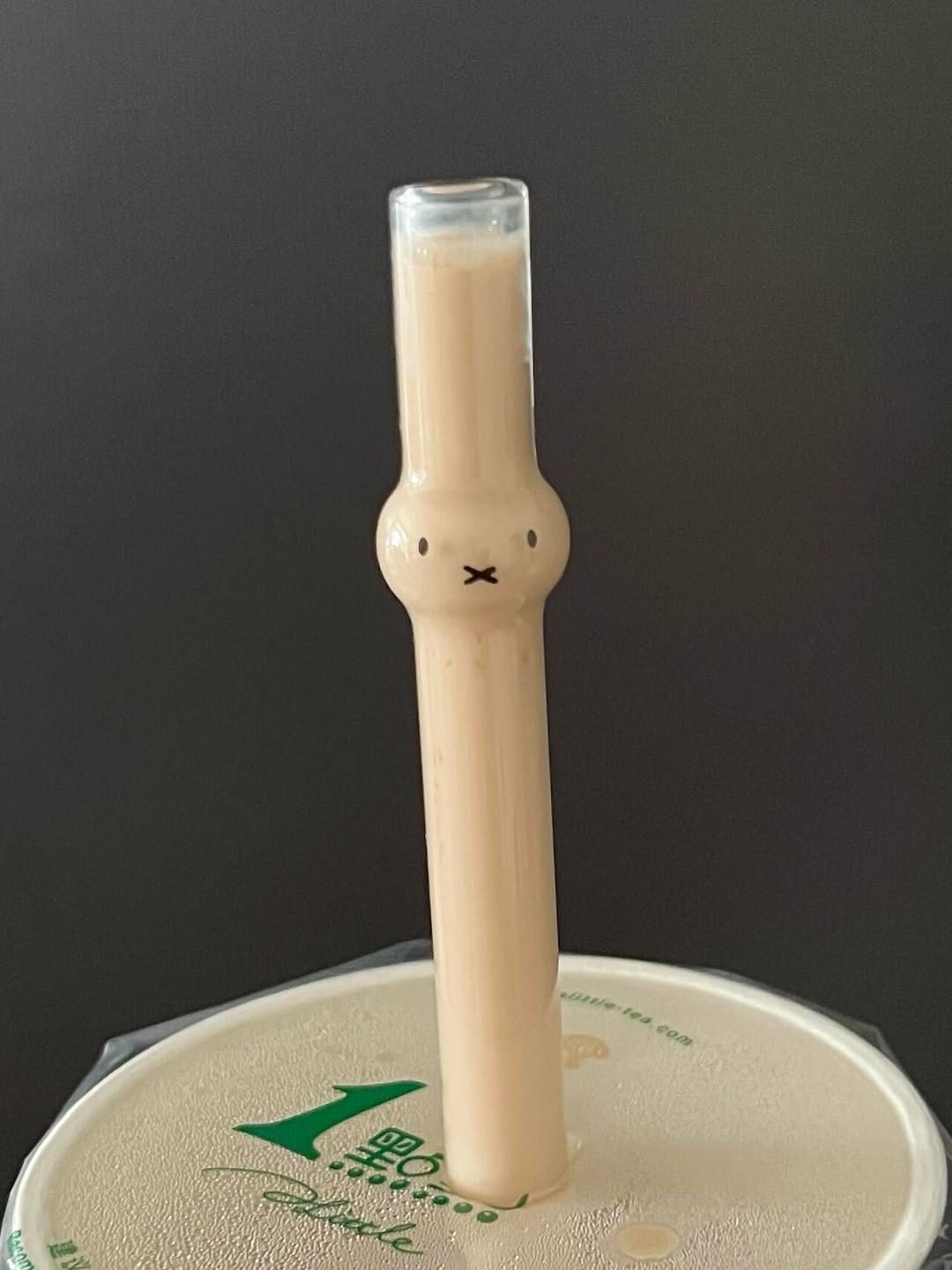 miffy glass straw