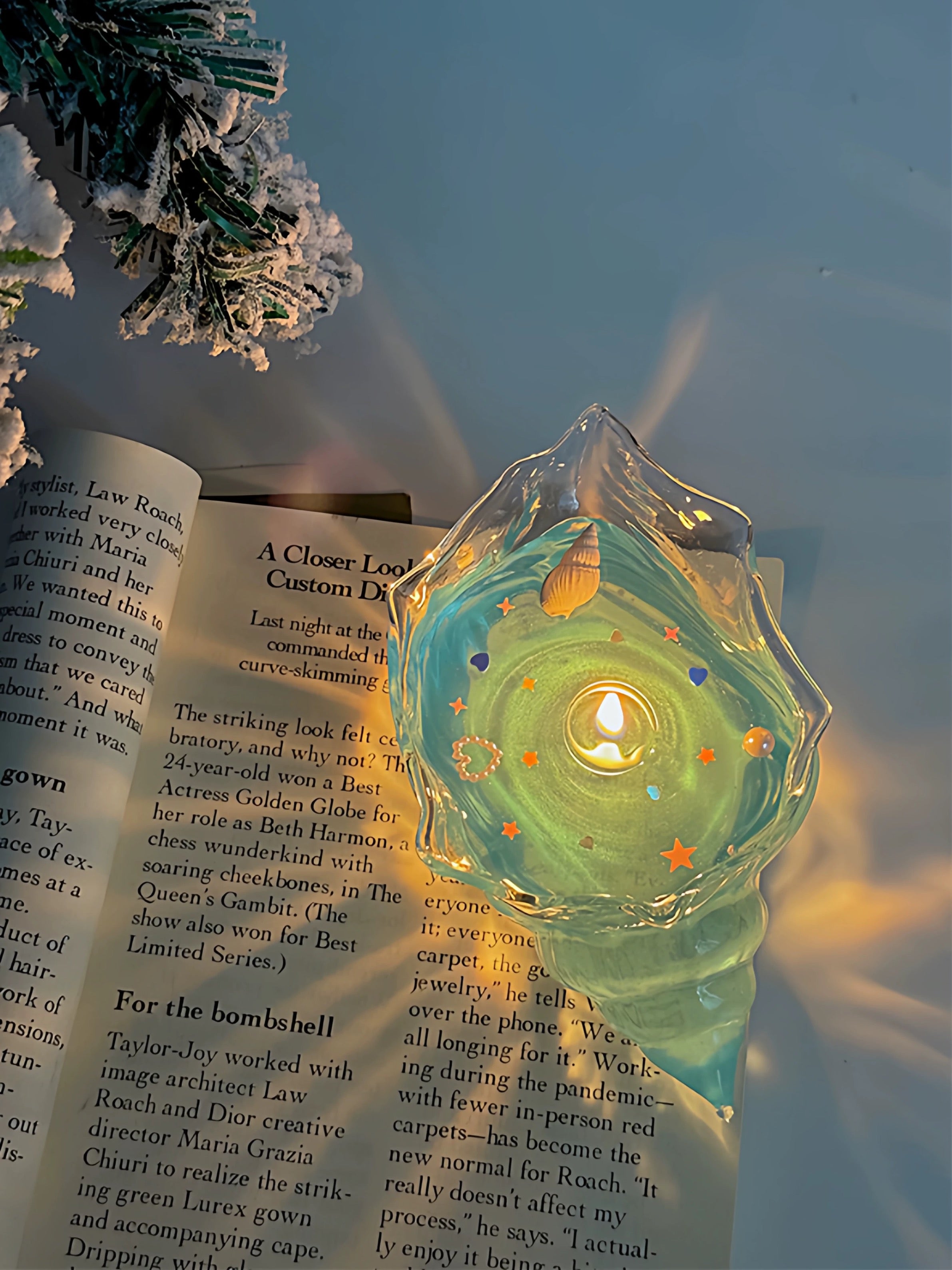 seashell candle ๐ฏ๏ธ