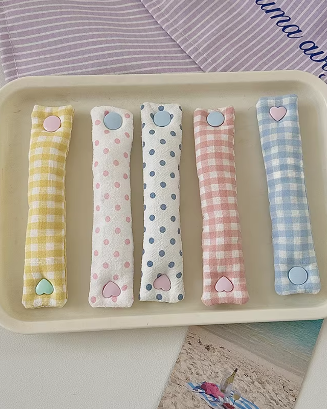 plaid cable organizer