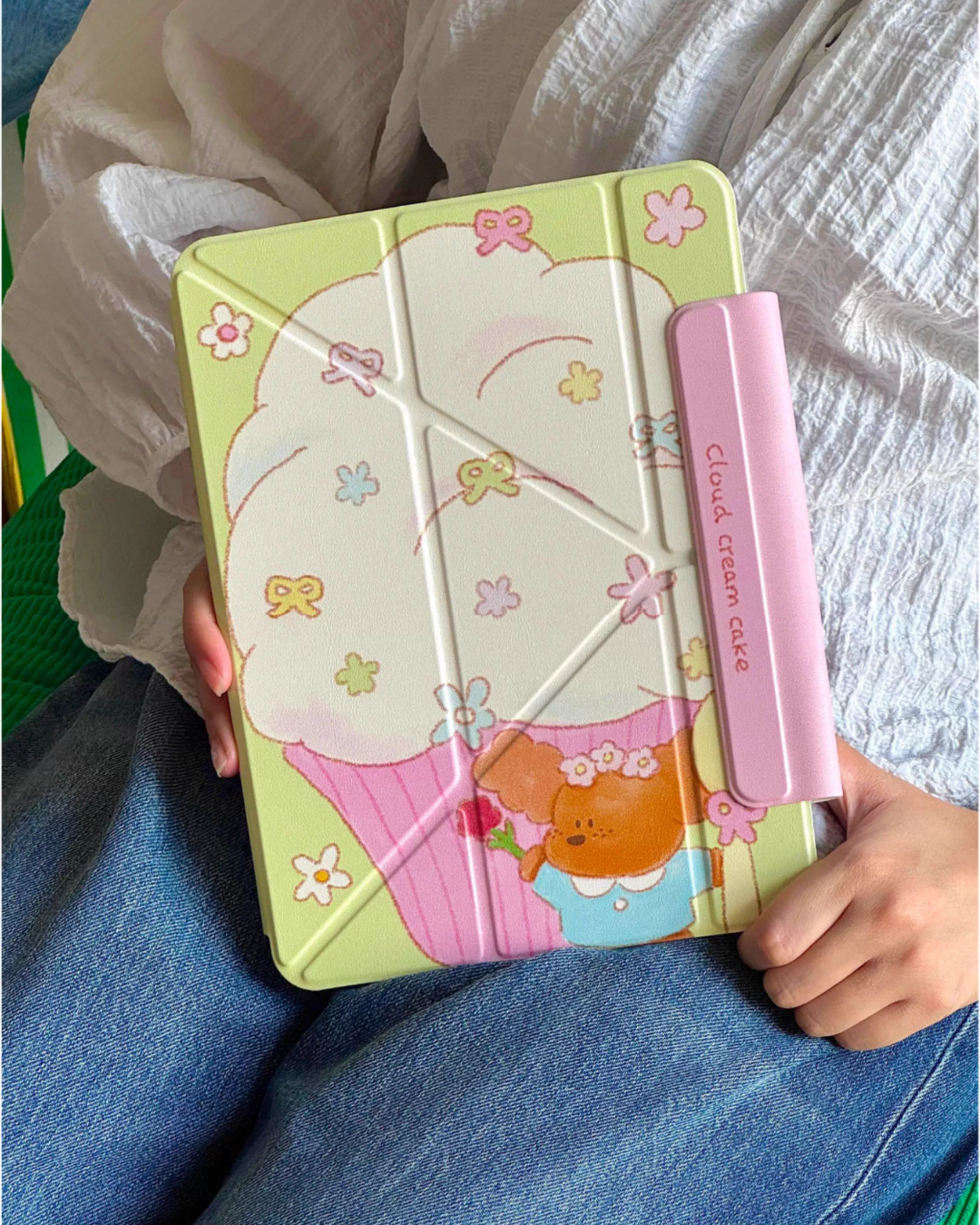 cloud cream cake ipad case