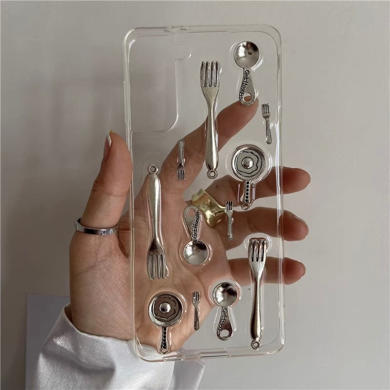 cutlery phone case