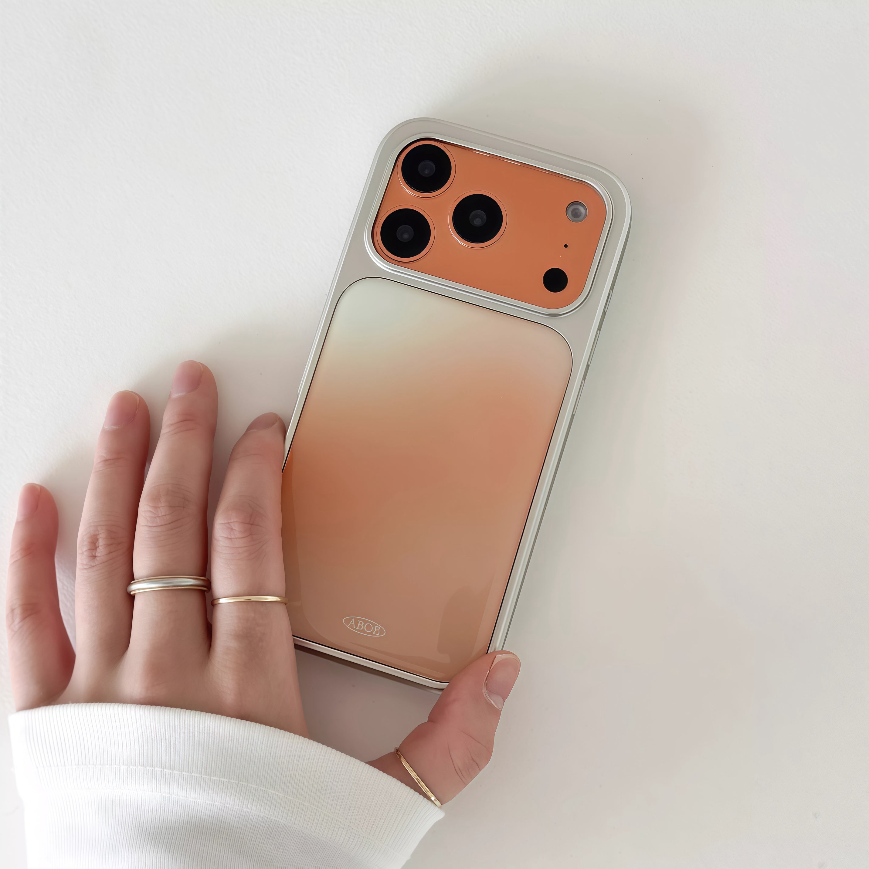gradient aura phone case