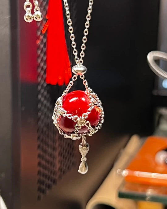 forbidden apple necklace πβ¨
