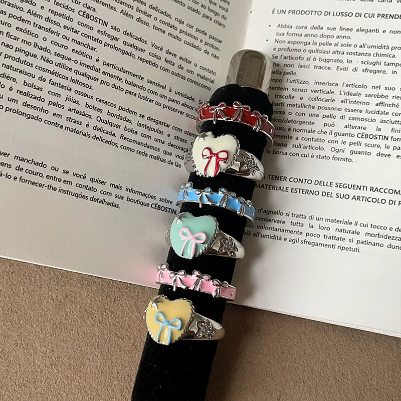 loving ribbon rings