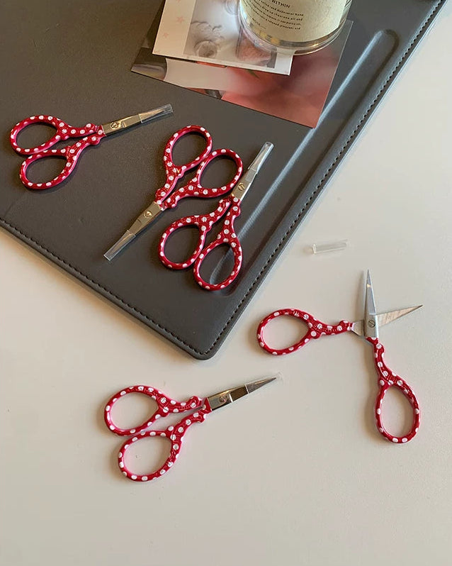 mini polka scissors ✂️