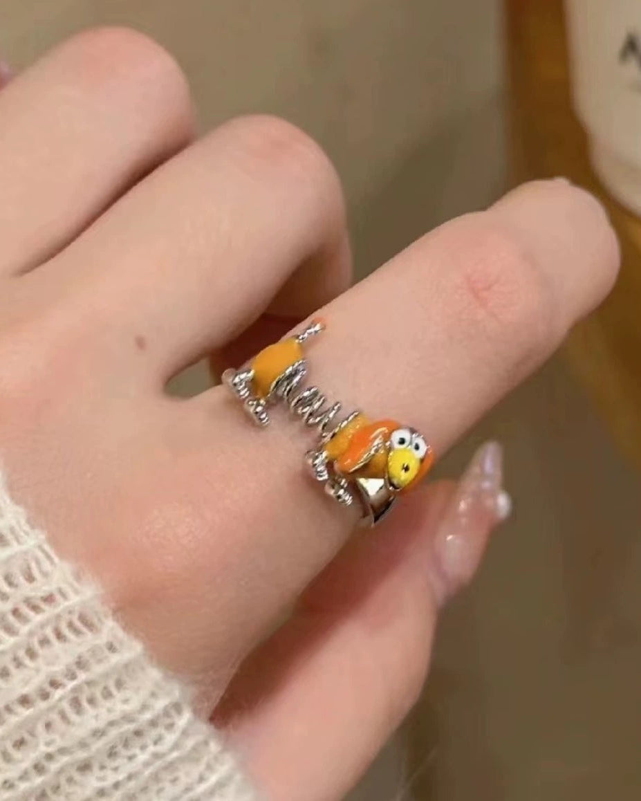 slinky dog ring