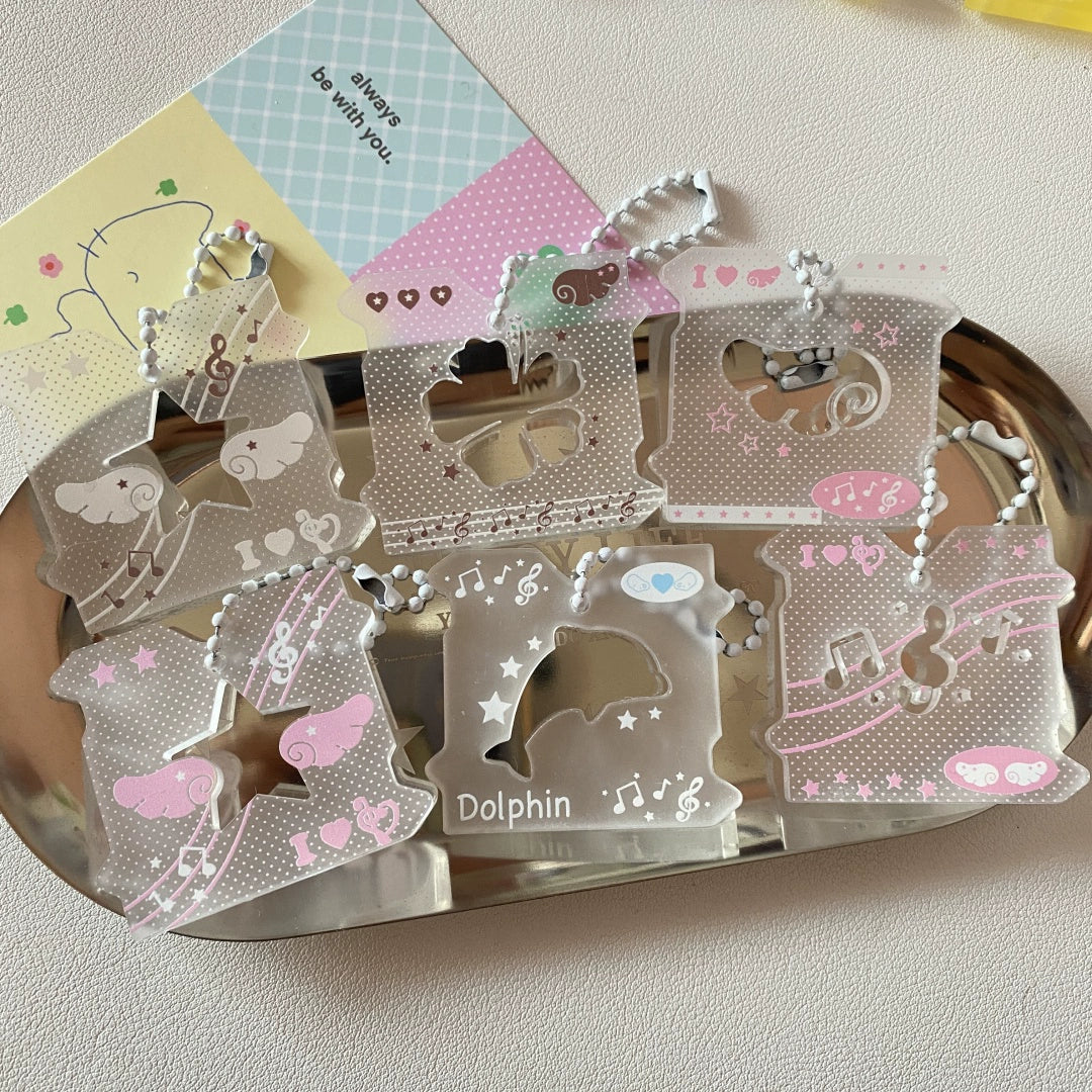 dreamy hallow pendant keychain