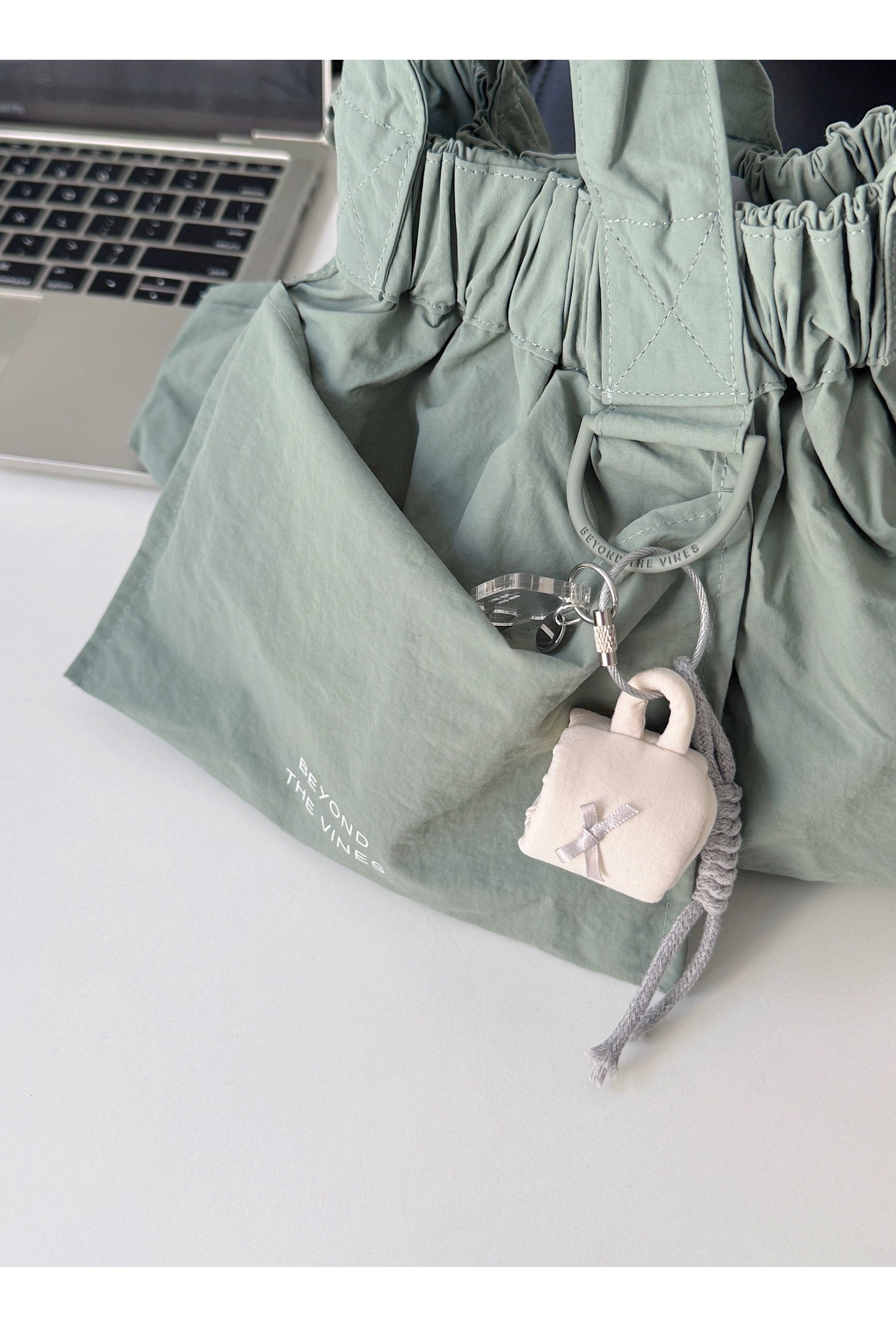 mini coffee mug keychain