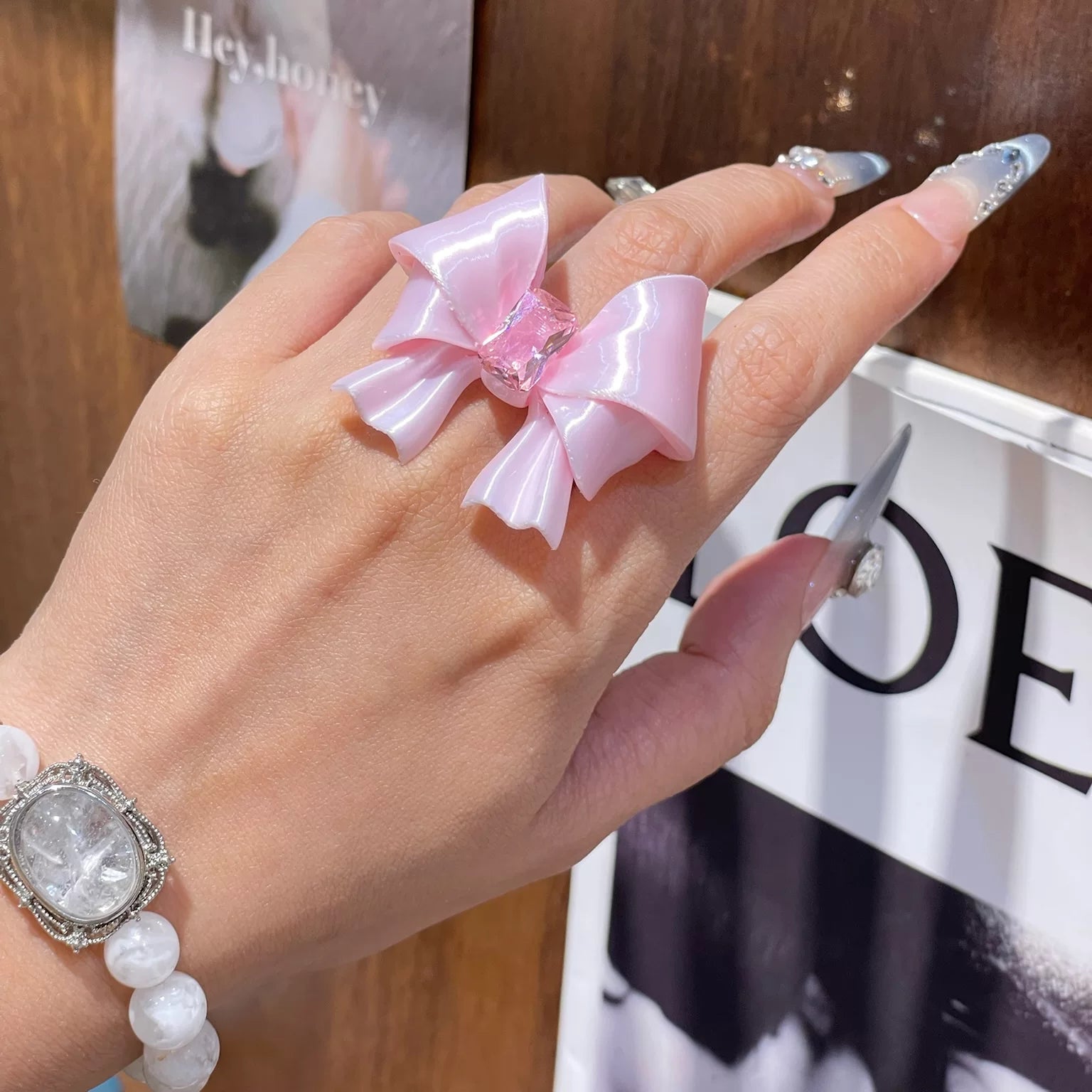 gift bow ring