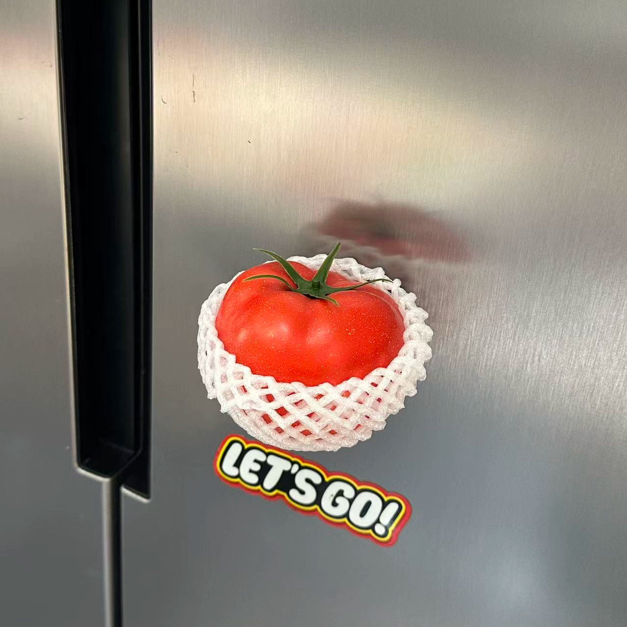 tomato and veggies fridge magnet