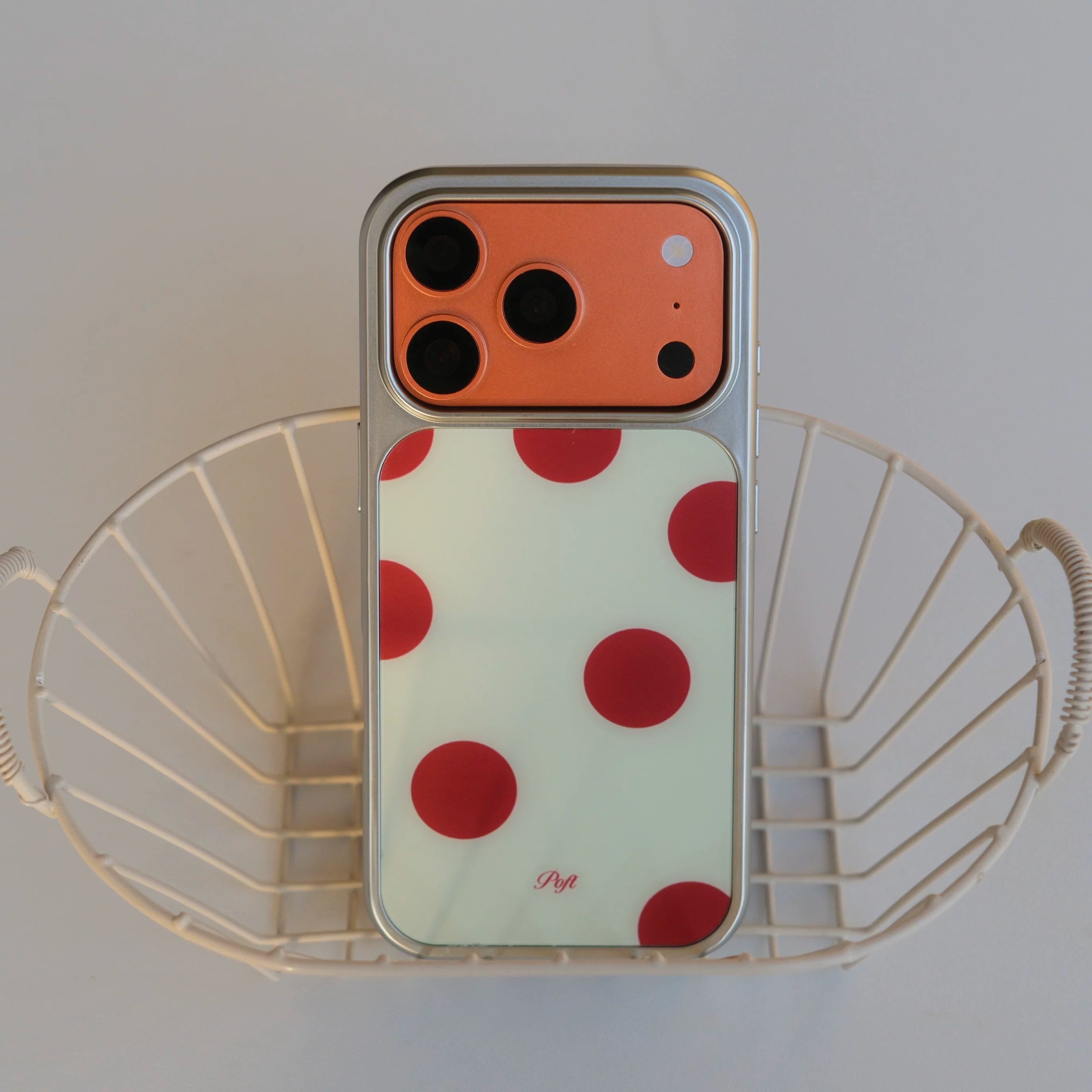 polka dot phone case