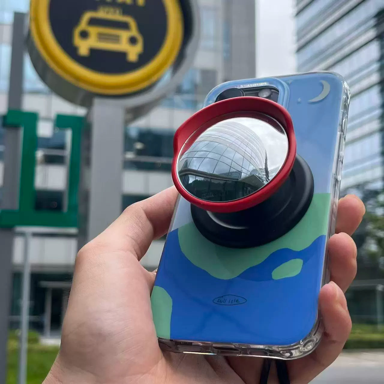 convex mirror popsocket