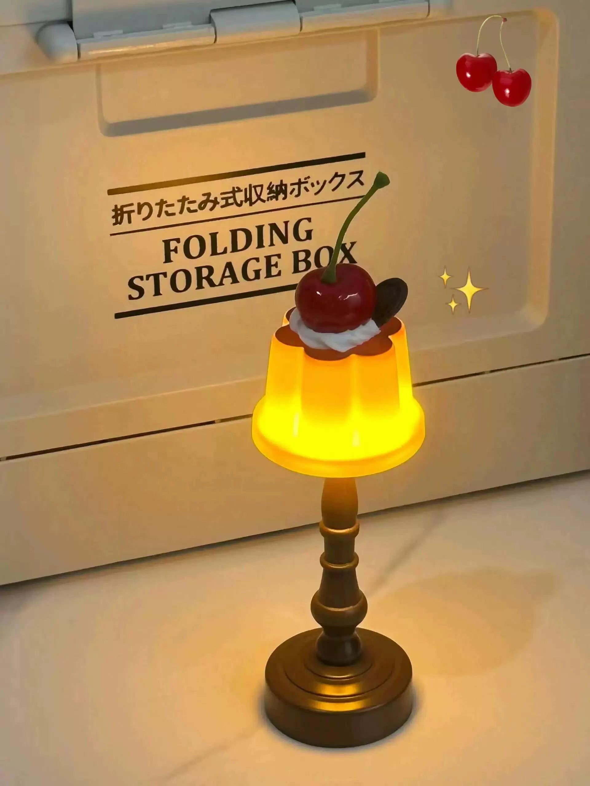 cherry pudding lamp