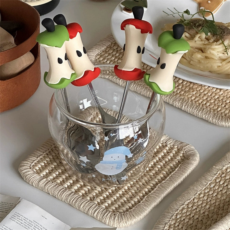apple spoon and fork set š