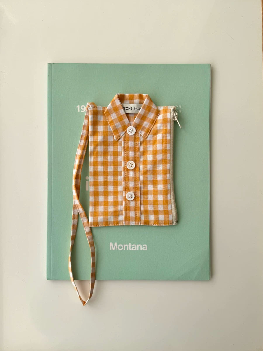 button up shirt pouch bag