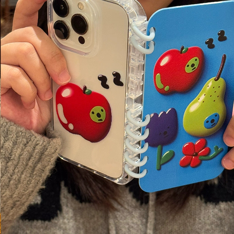 fruit notebook phone case