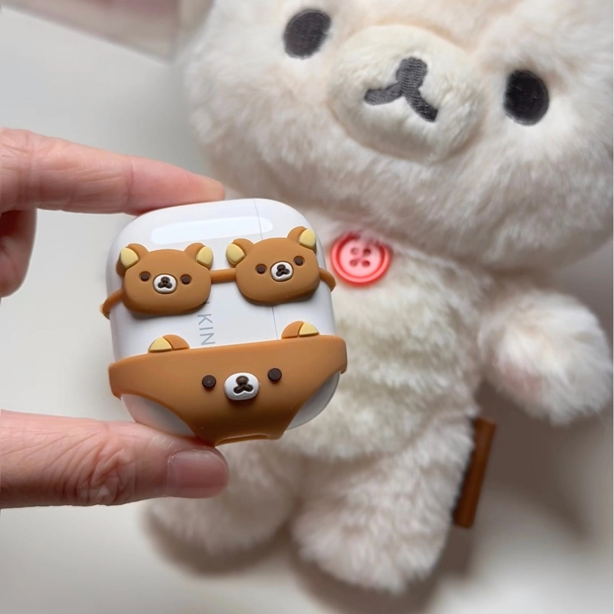 teddy bear bikini airpods accessory