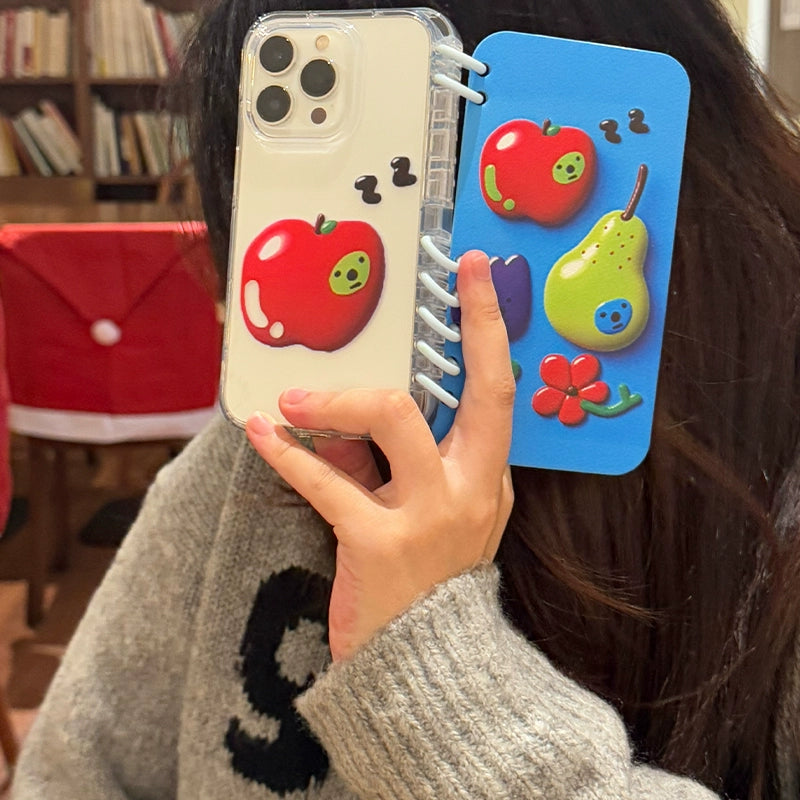 fruit notebook phone case