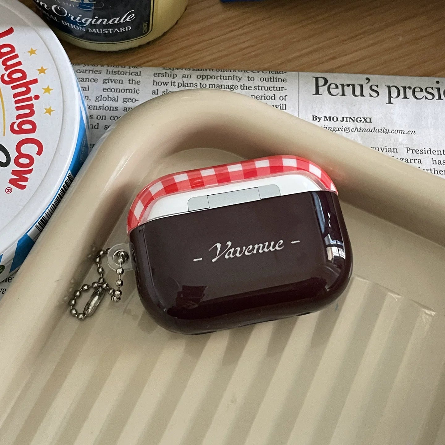 strawberry jam airpods case