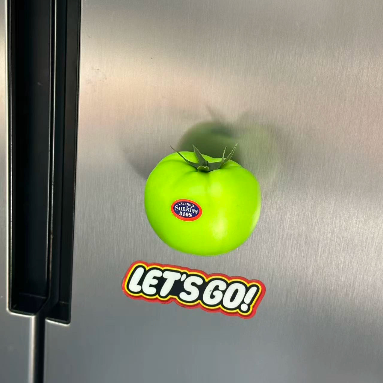 tomato and veggies fridge magnet