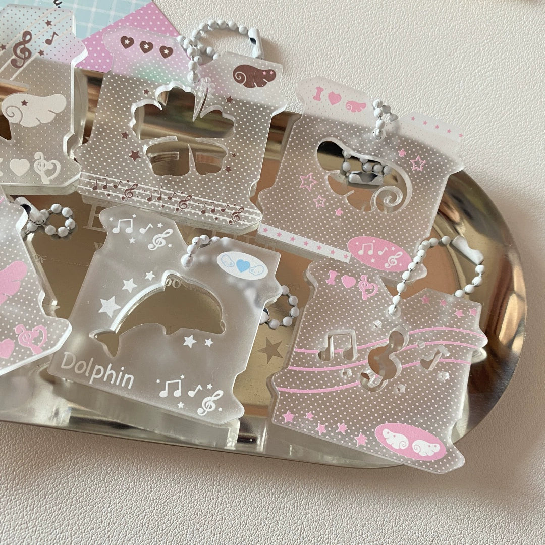 dreamy hallow pendant keychain