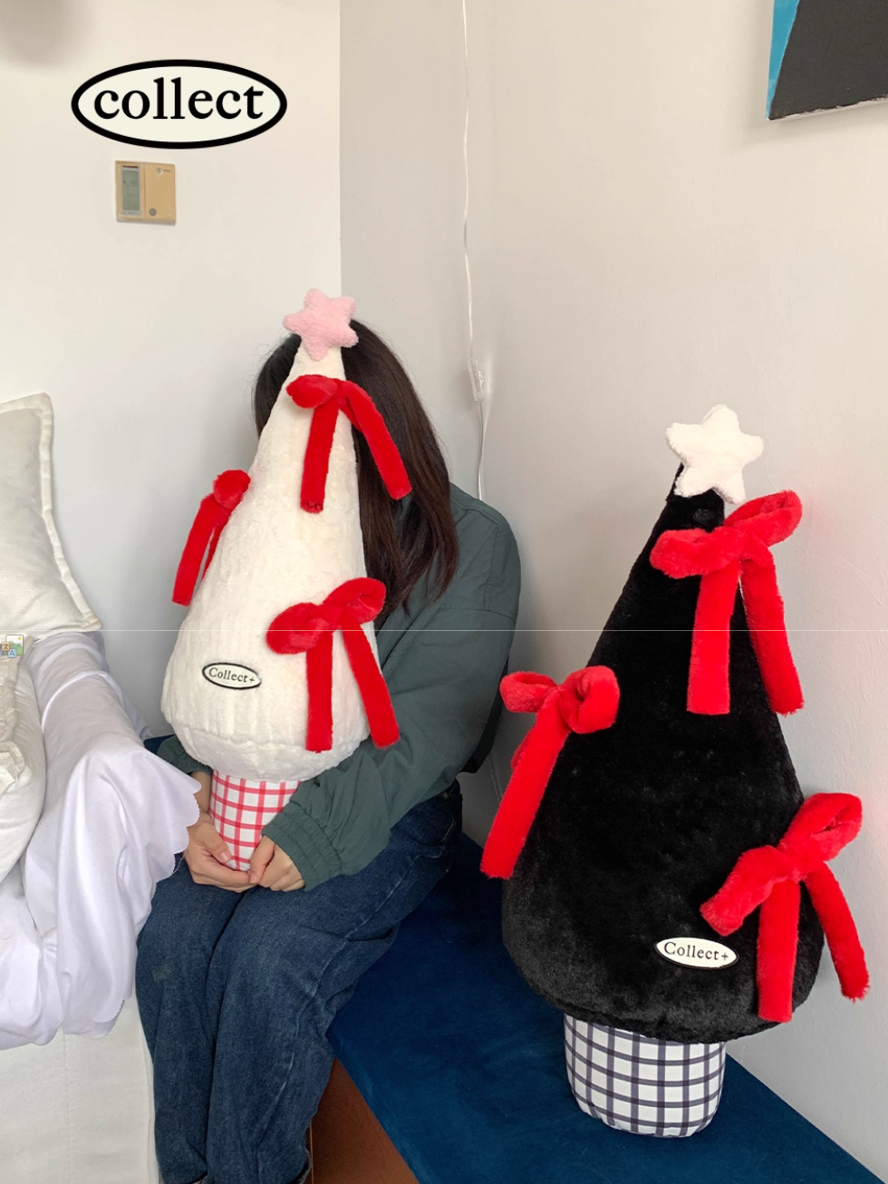 christmas tree pillow