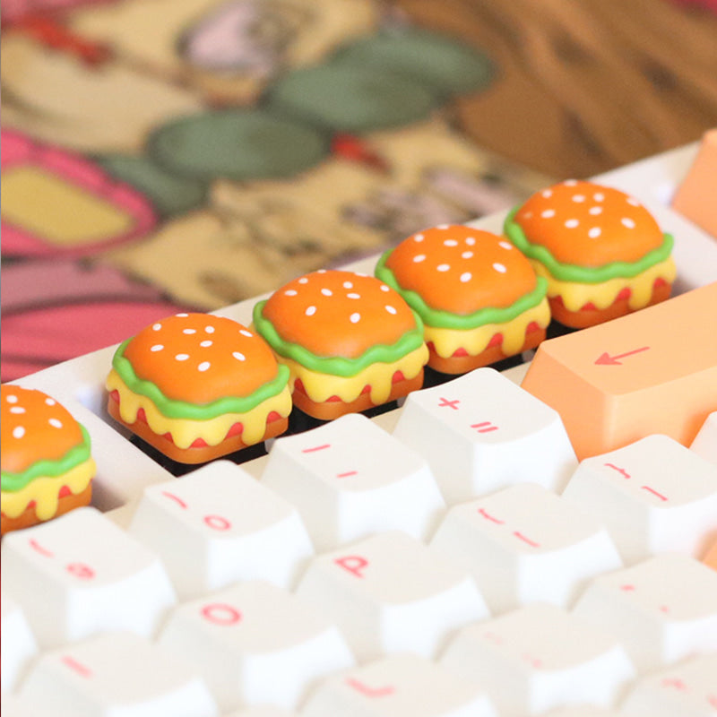 hamburger keycap  🍔