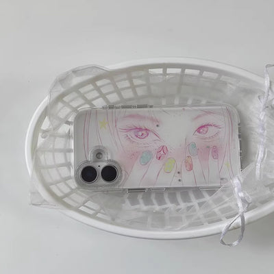 dreamy eyes phone case