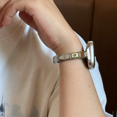 italian bracelet apple watch strap