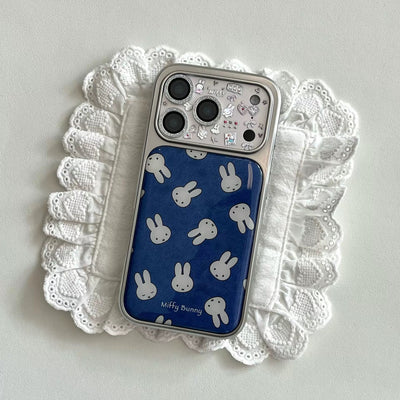 blue bunny phone case