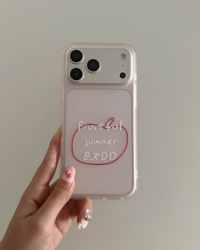 pink fruitful summer phone case