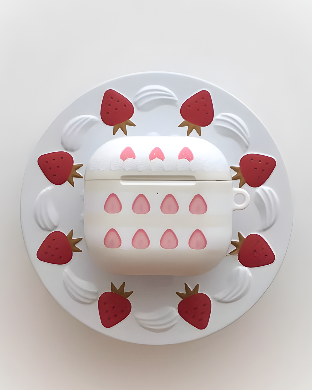 strawberry cake airpods case