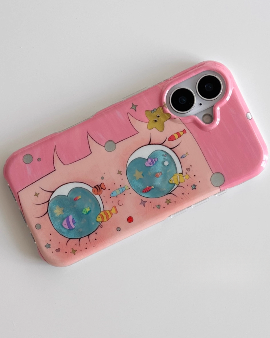 pink aquarium dream phone case