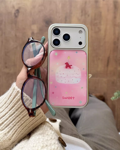 birthday donut phone case