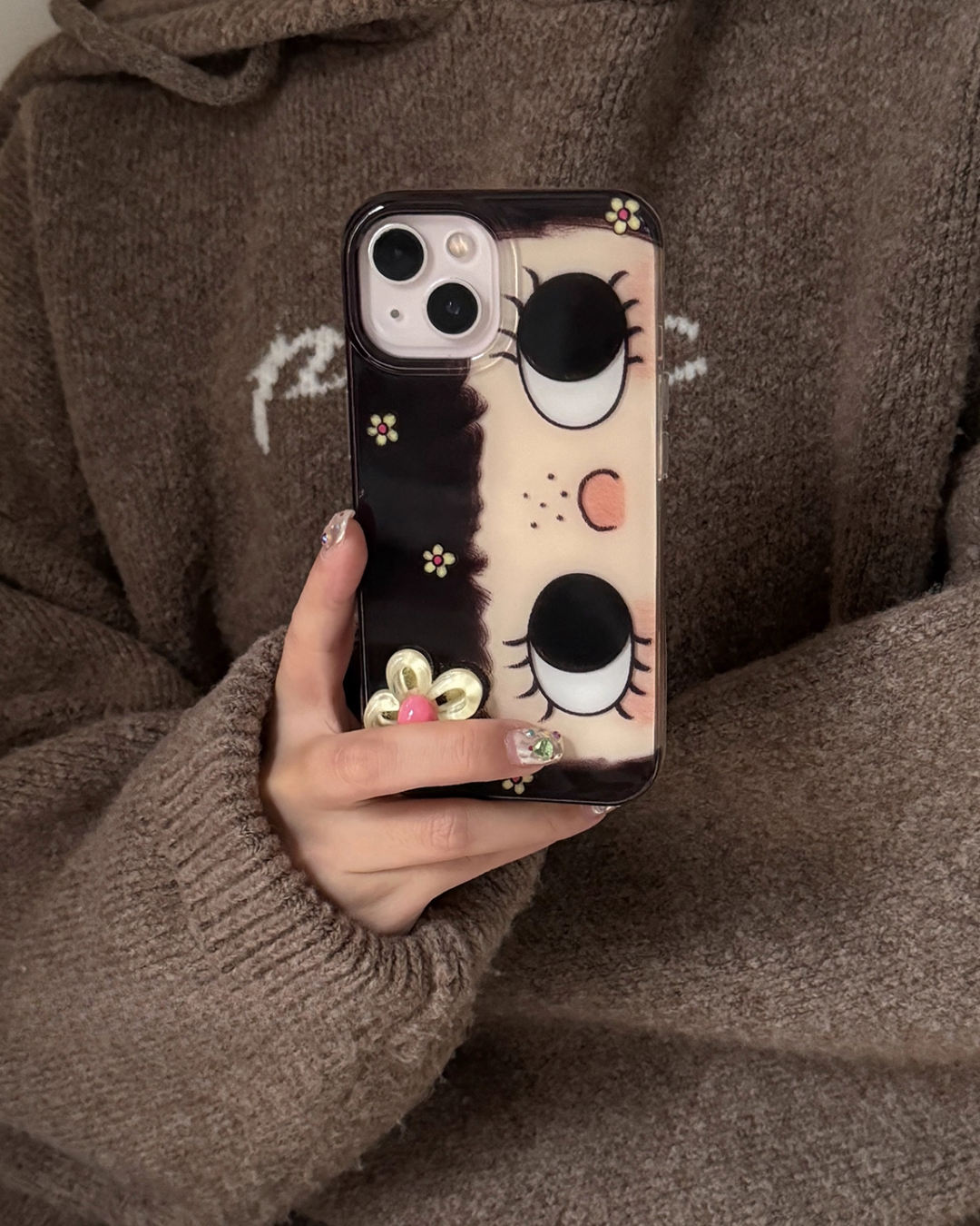 sunflower girl phone case 🌼