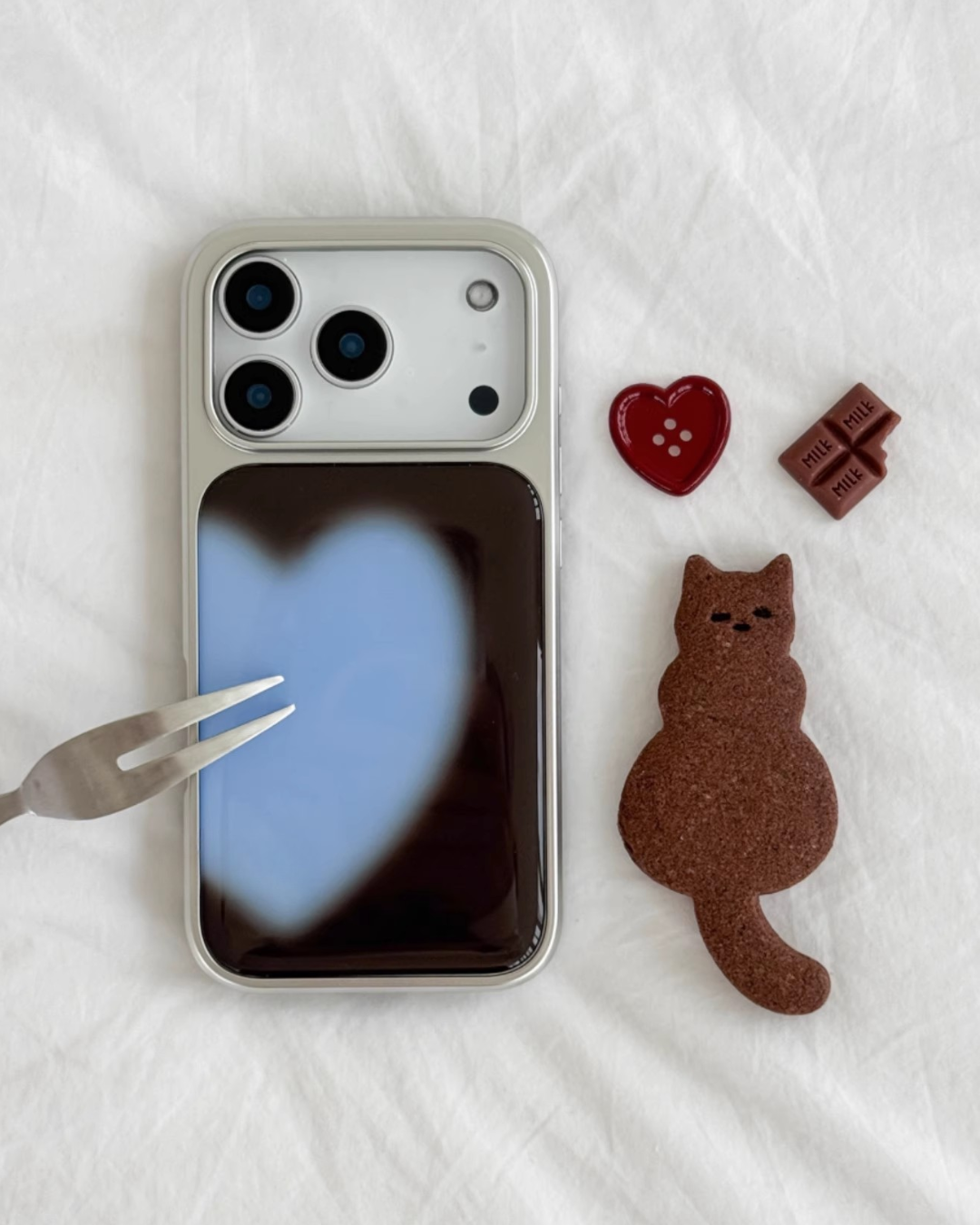heart aura phone case