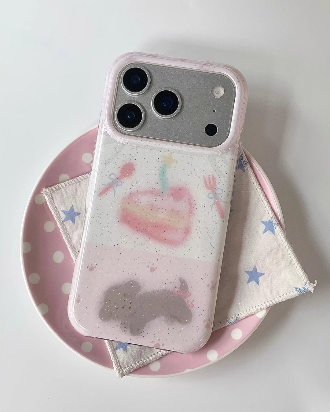 strawberry cake phone case