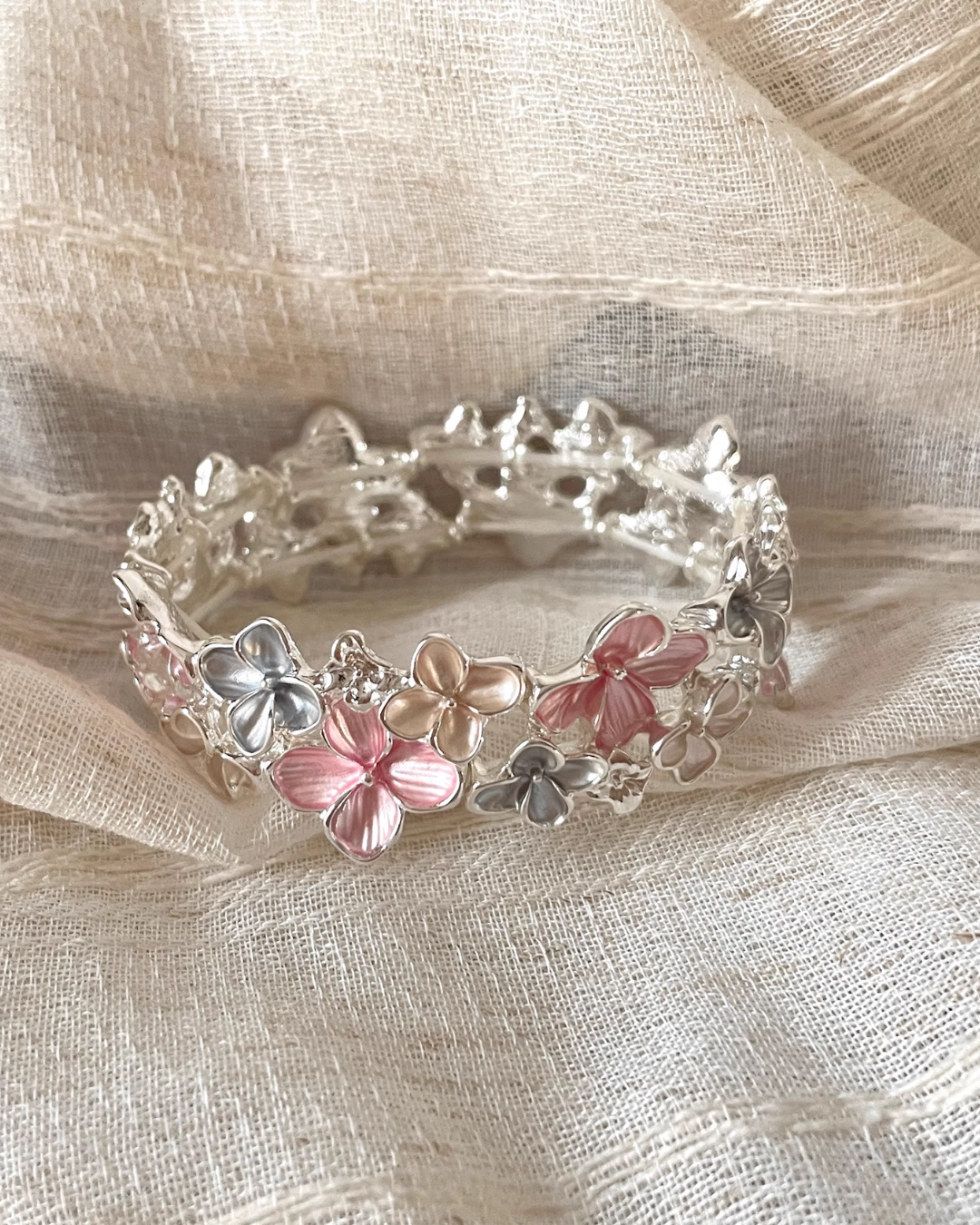 cherry blossoms bracelet