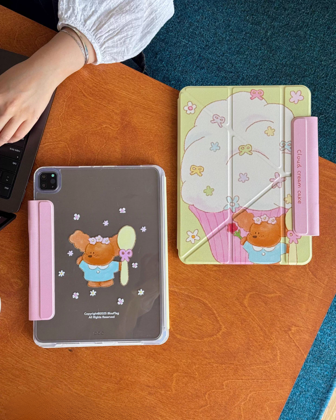 cloud cream cake ipad case