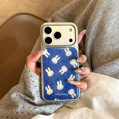 blue bunny phone case