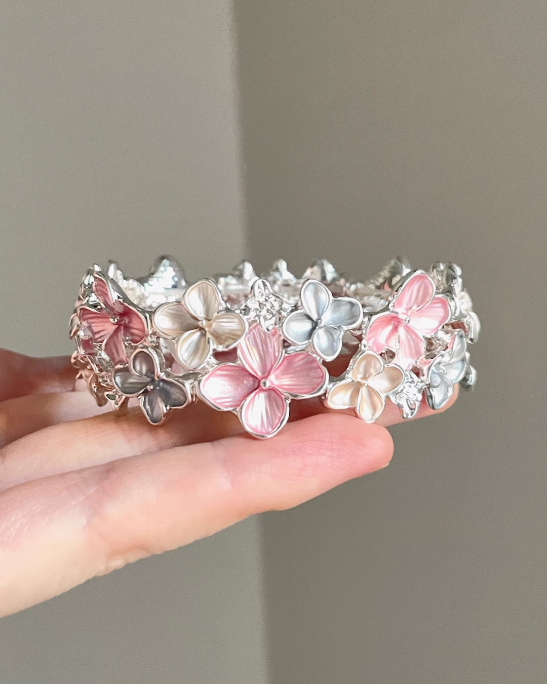 cherry blossoms bracelet