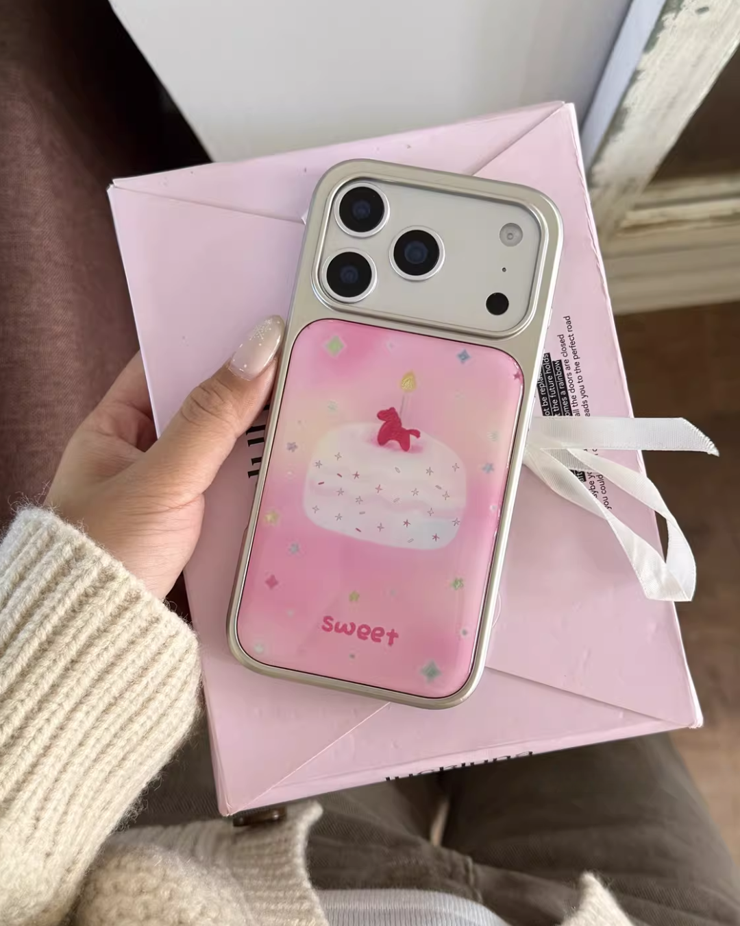 birthday donut phone case