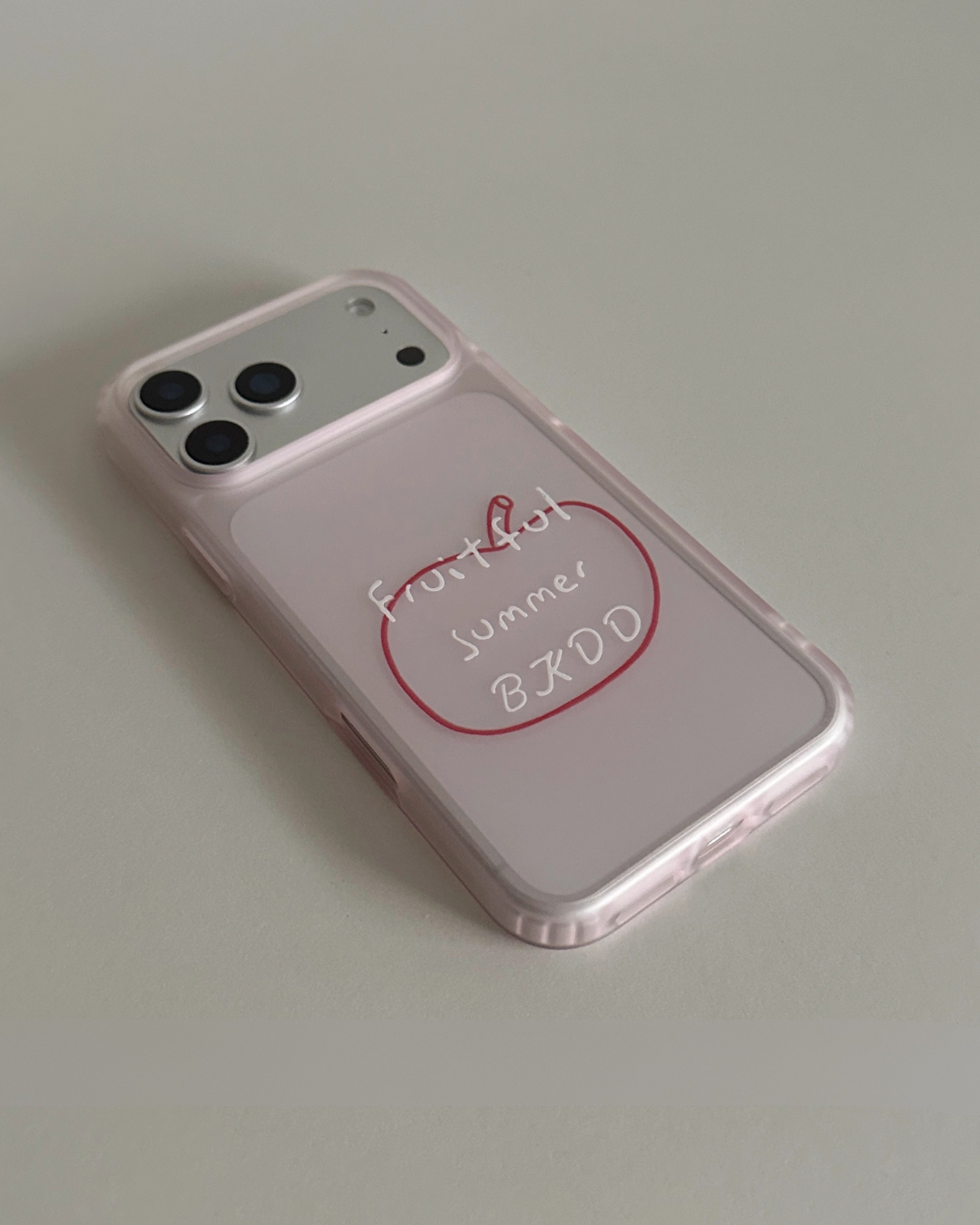 pink fruitful summer phone case