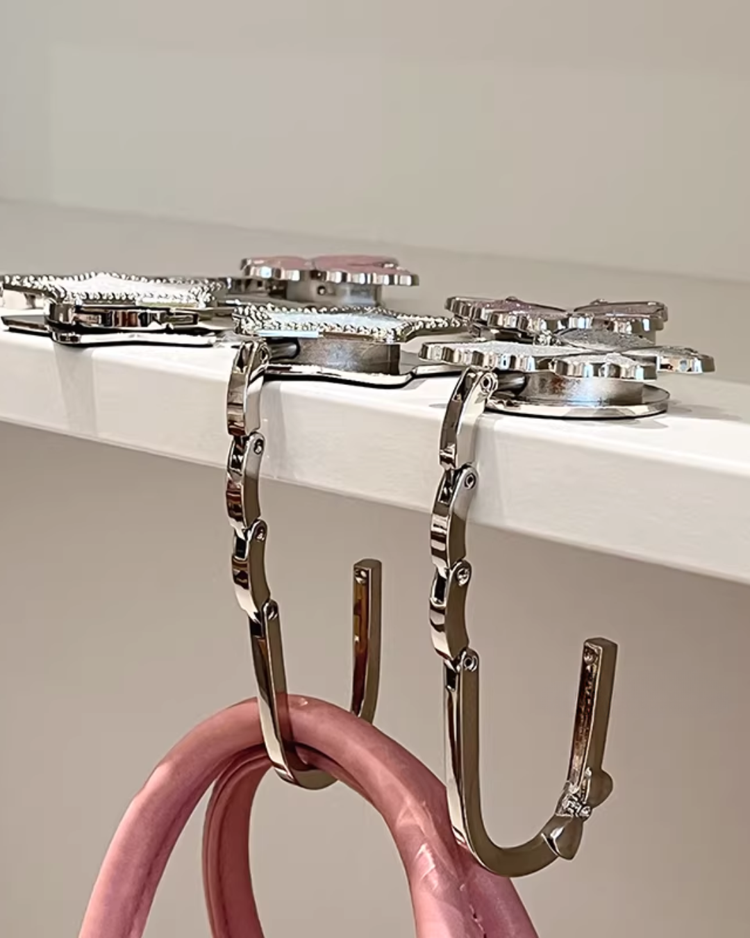 glitter butterfly and star hook for bags