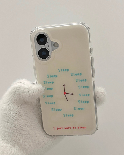 sleep o'clock iphone case