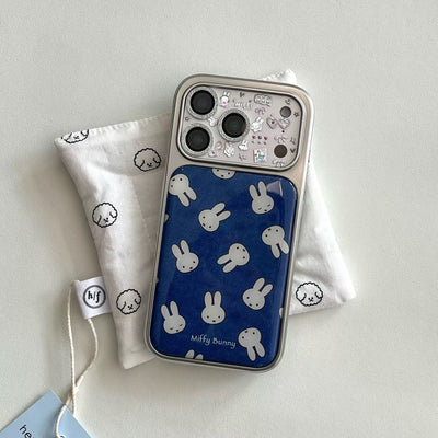 blue bunny phone case