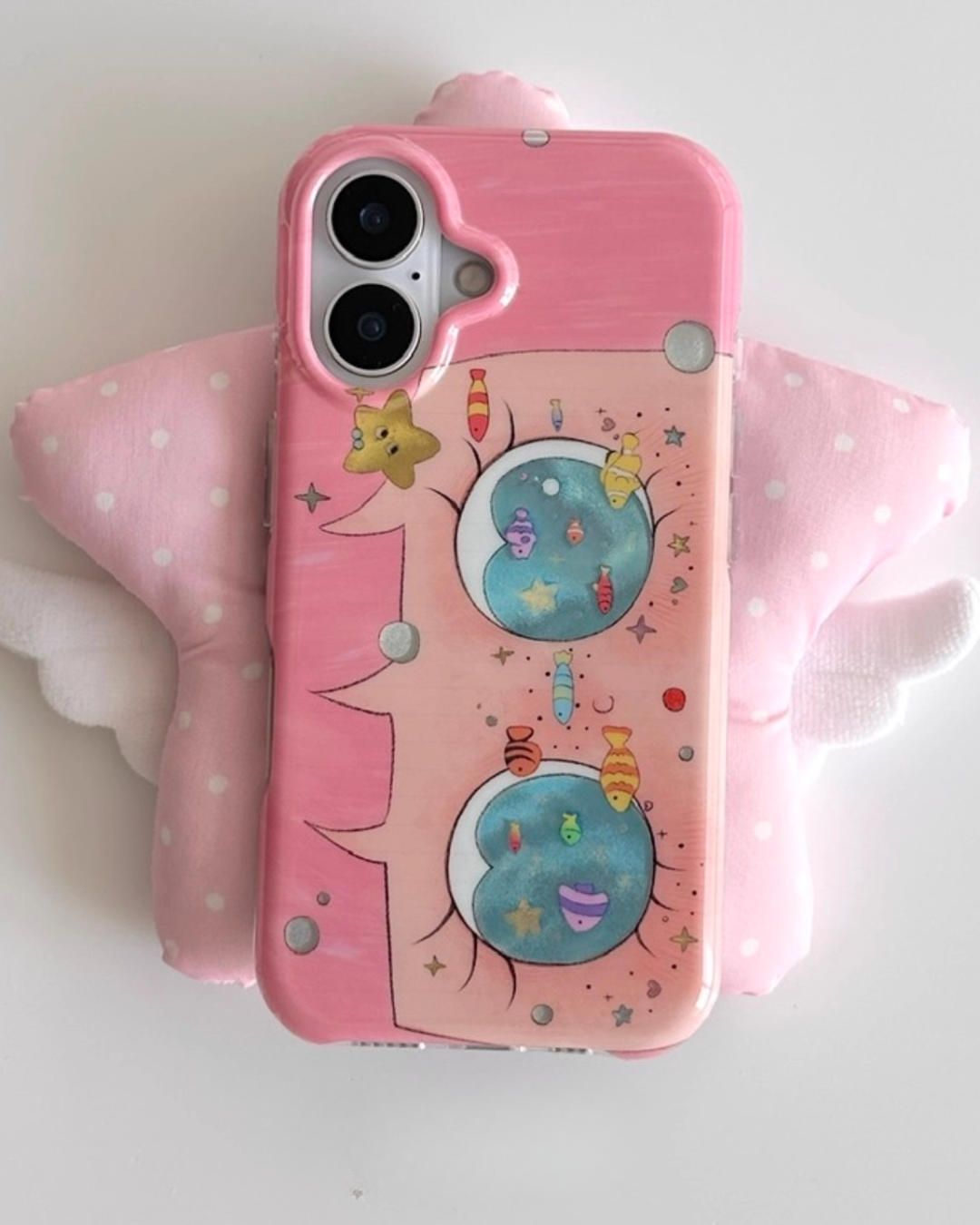 pink aquarium dream phone case
